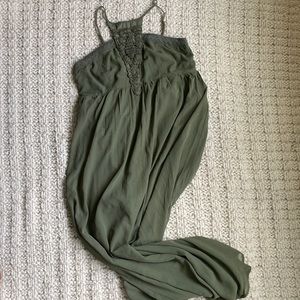 Olive Green Dress